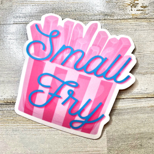 Small Fry matte vinyl sticker